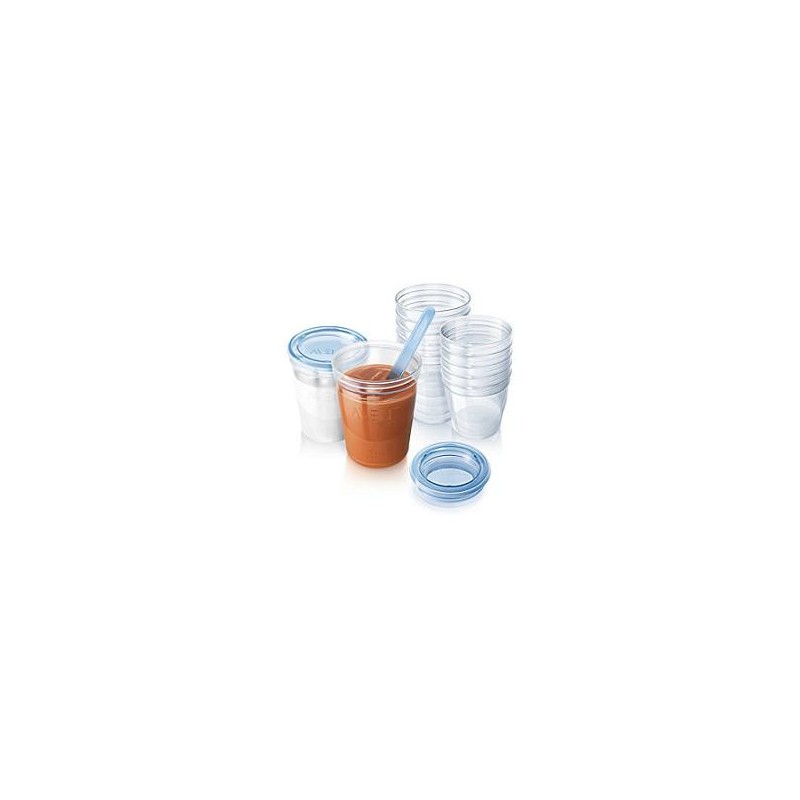 Philips Avent Vasetto Via 240ml 10pz