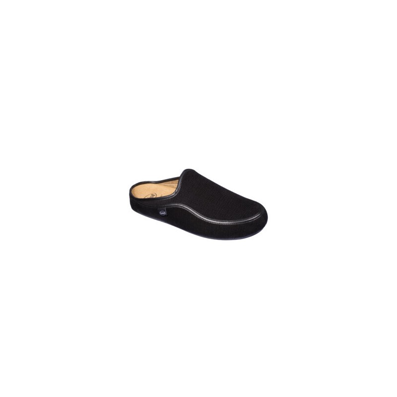 Scholl Shoes Calzatura Brandy Corduroy Man Black 44