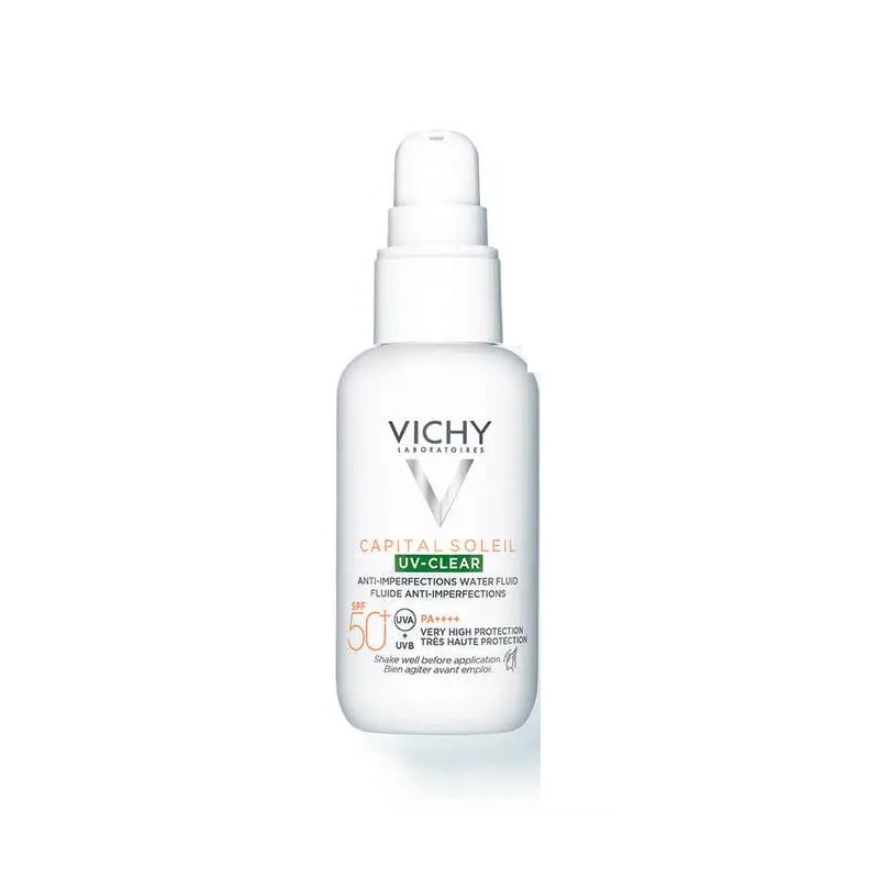 Vichy Capital Soleil UV-Clear Fluido Anti-Imperfezioni SPF50+ 40ml