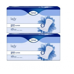 TENA LADY SUPER DUO PACK2X15PZ