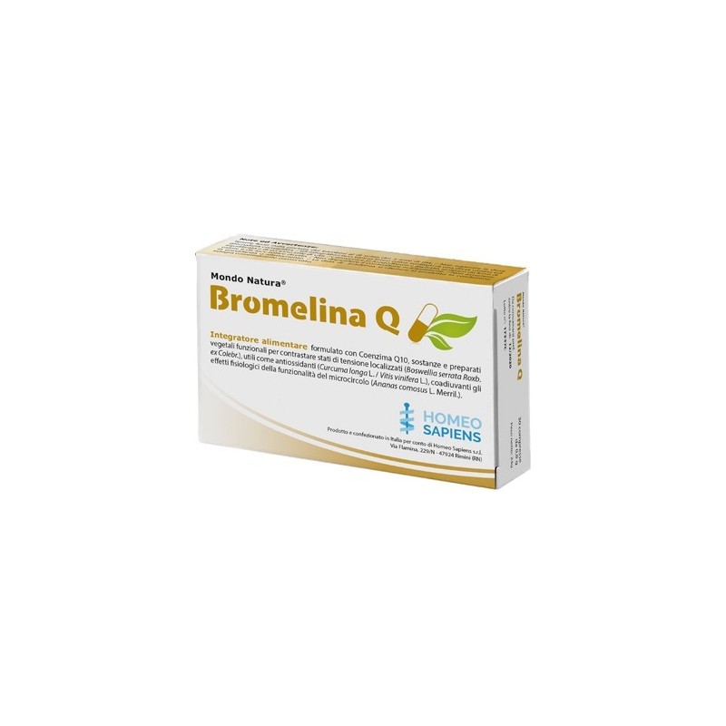 Homeo Sapiens Bromelina Q Mondo Natura 30 Compresse