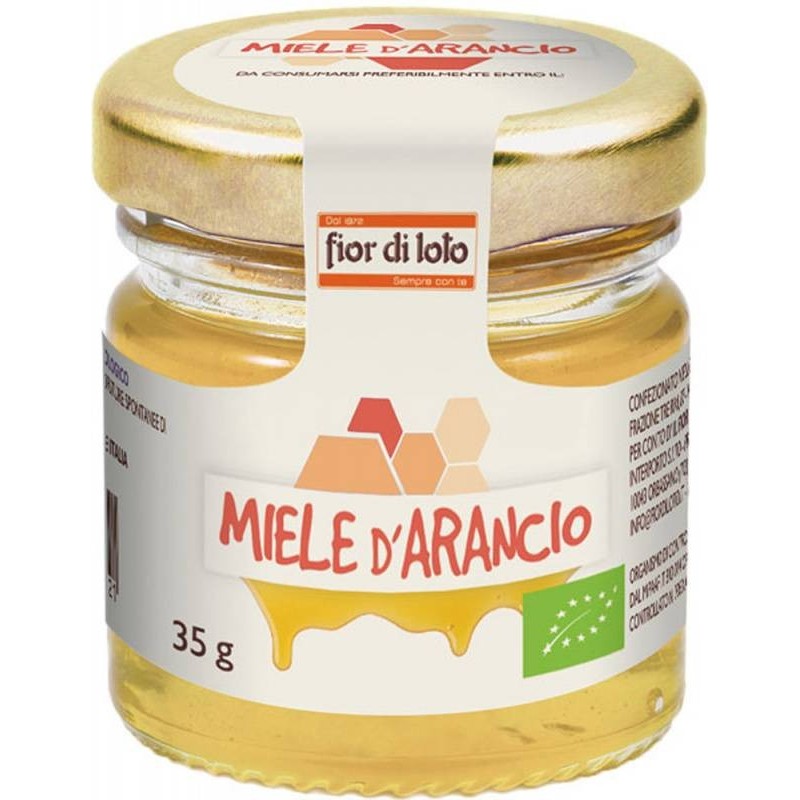 Biotobio Fior Di Loto Mini Miele Di Arancio Bio 35 G