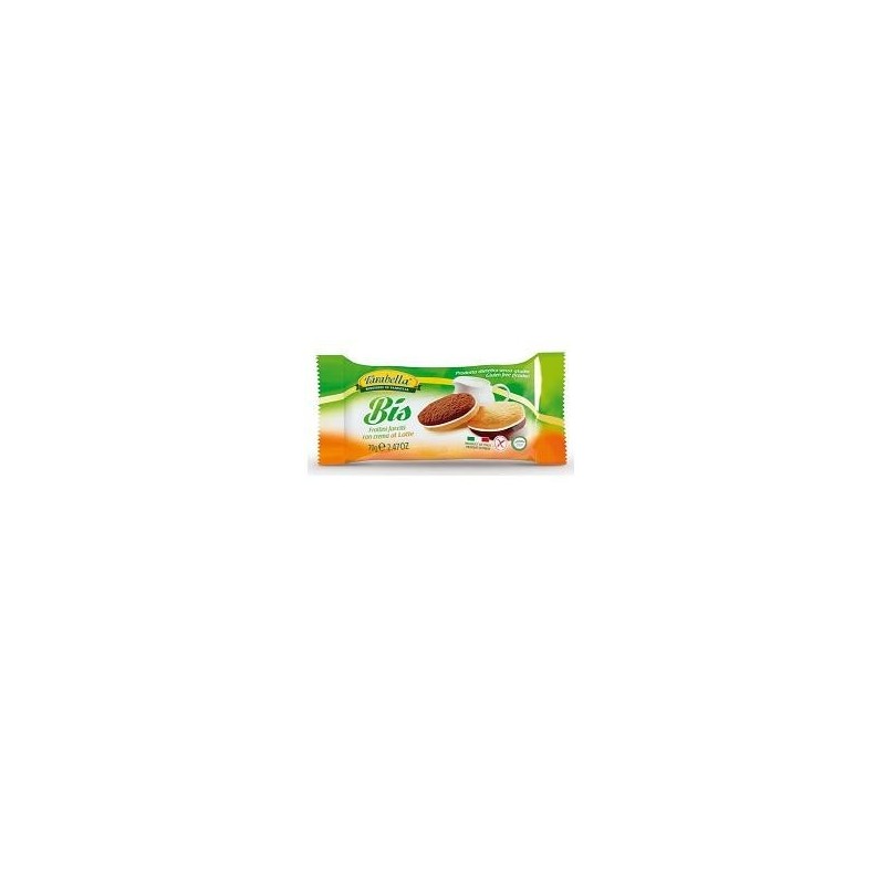 Bioalimenta Farabella Bis Biscotti Con Crema Al Latte 70 G