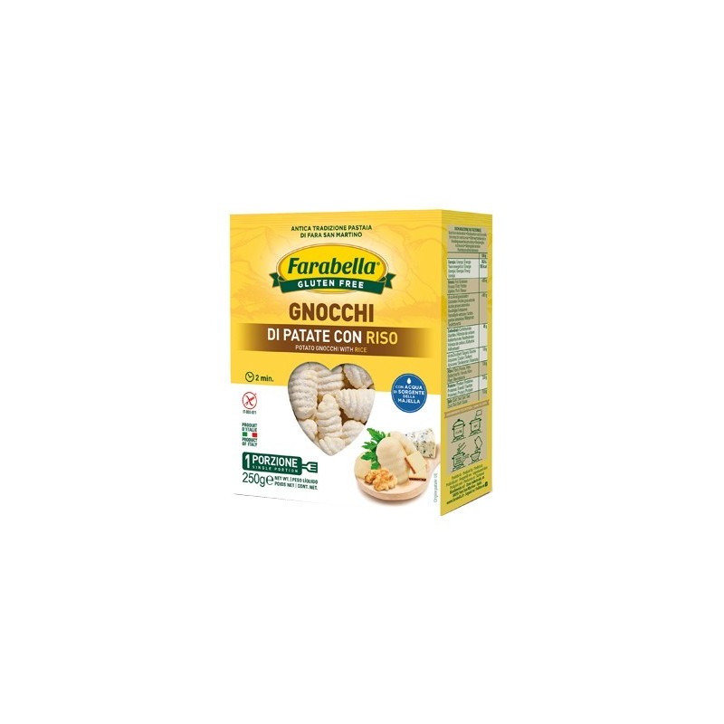 Bioalimenta Farabella Gnocchi Patate Con Riso 250 G