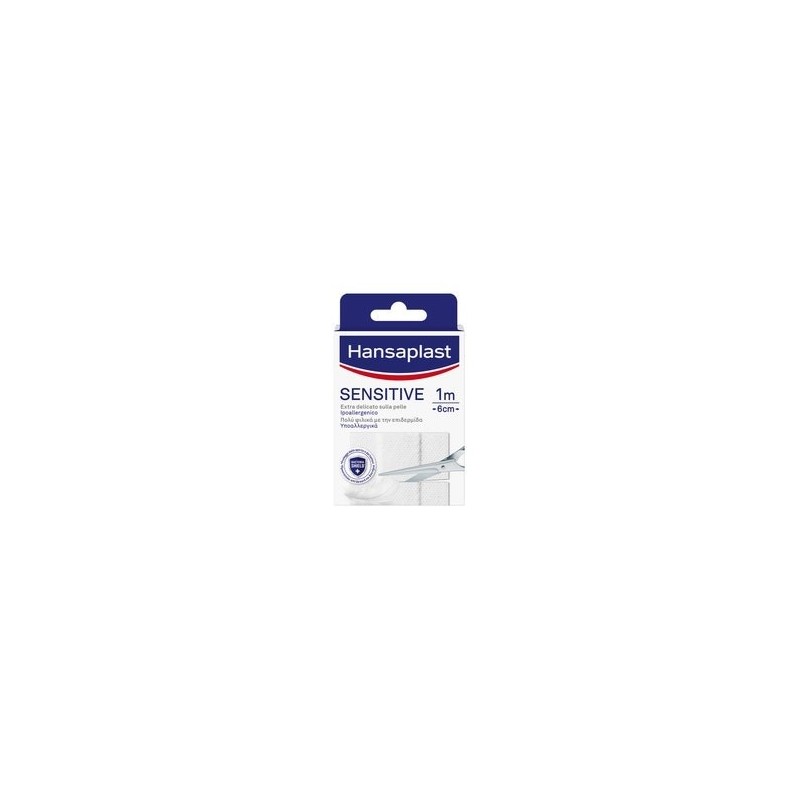 Beiersdorf Hansaplast Striscia Sensitive Pretagliata 1x6cm 10 Pezzi