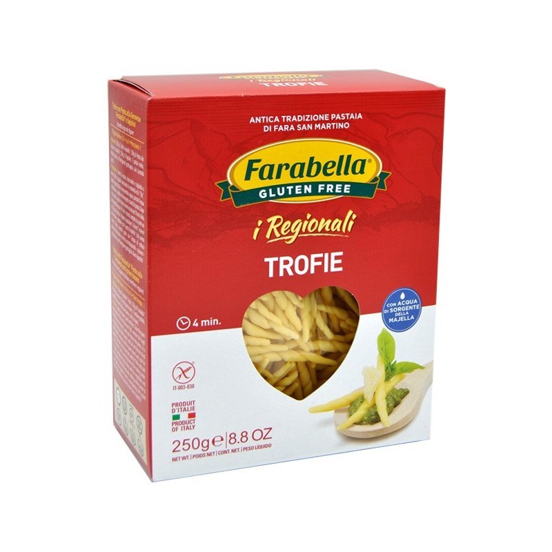 Bioalimenta Farabella Trofie I Regionali Pasta Fresca Stabilizzata 250 G