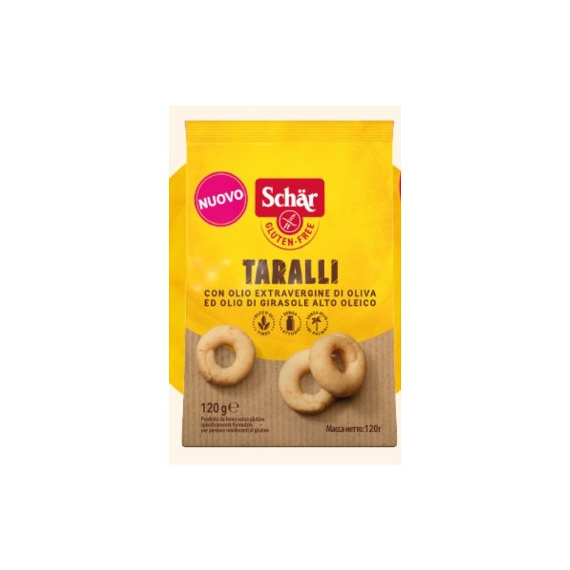 Dr. Schar Schar Taralli Senza Lattosio 120 G