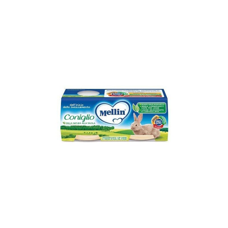 Plasmon Omogeneizzato Coniglio 80 G X 2 Pezzi