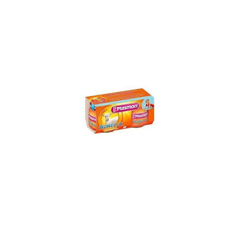 Plasmon Omogeneizzato Agnello 80 G X 2 Pezzi