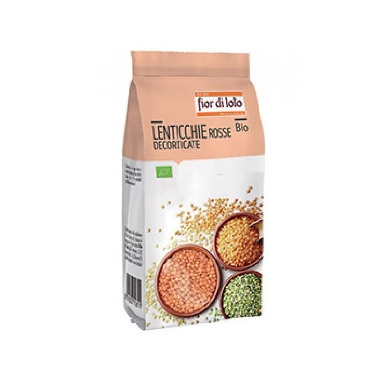 Biotobio Lenticchie Piccole Rosse Decorticate Bio 400 G