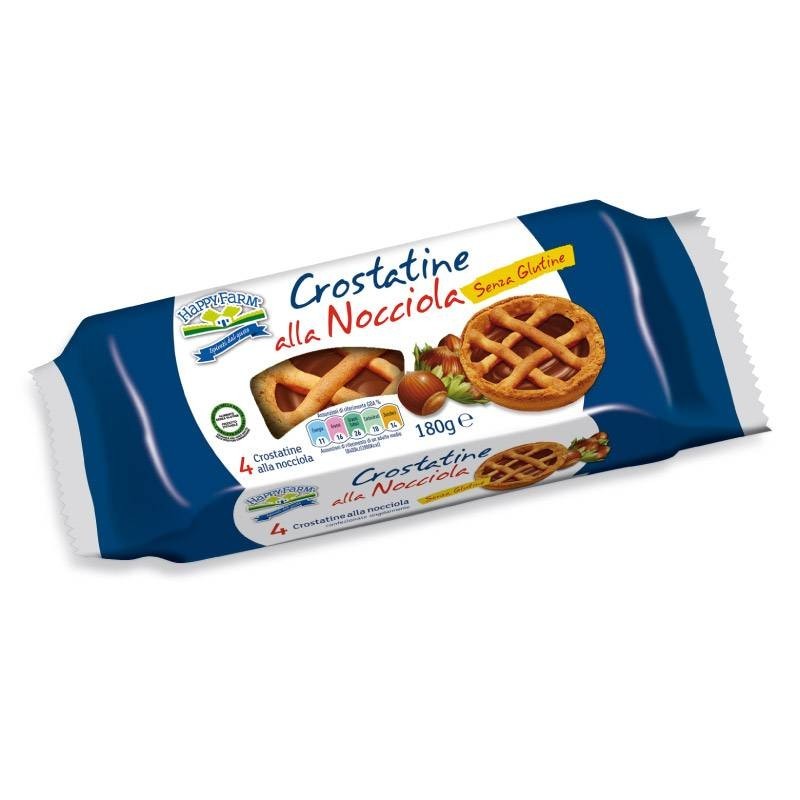 Happy Farm Co. Happy Farm Crostata Alla Nocciola Senza Glutine 180 G