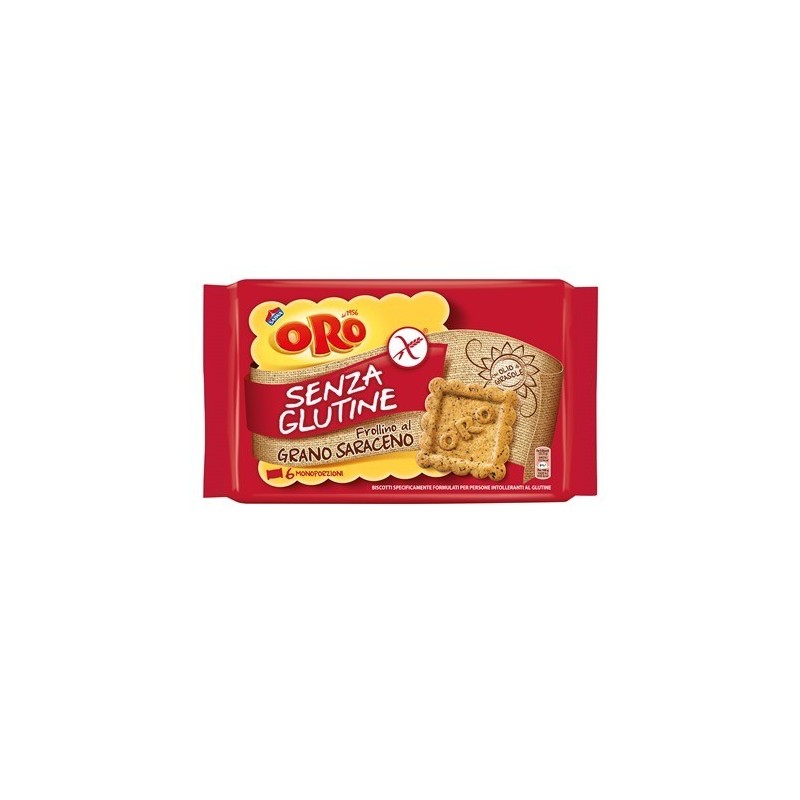 Mondelez Italia Oro Saiwa Senza Glutine Grano Saraceno 6 X 40 G