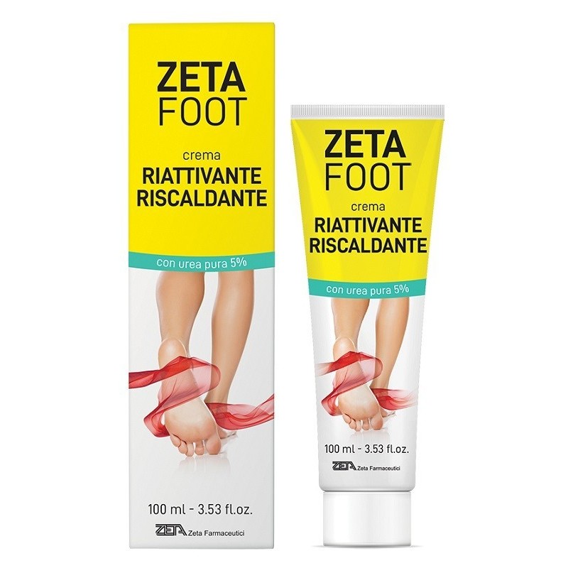 Zeta Farmaceutici Zetafoot Crema Riattiva Riscaldante 100 Ml