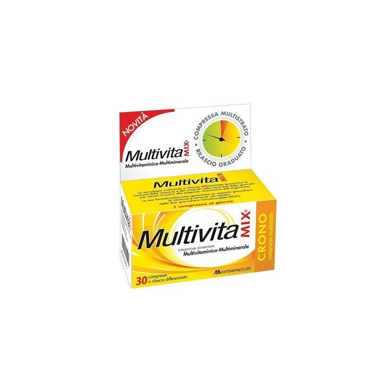 Montefarmaco Otc Multivitamix Crono 30 Compresse