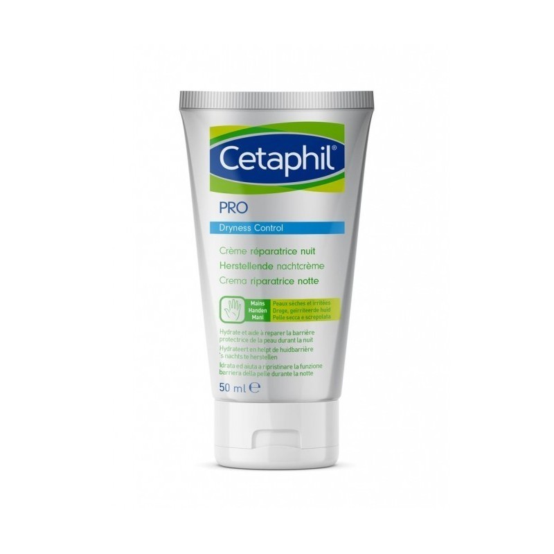 Galderma Italia Cetaphil Pro Dryness Control Crema Mani Riparatrice Notte 50 Ml