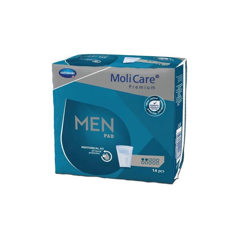 Paul Hartmann Molicare Premium Men Pannolone Per Incontinenza 2 Gocce 14 Pezzi