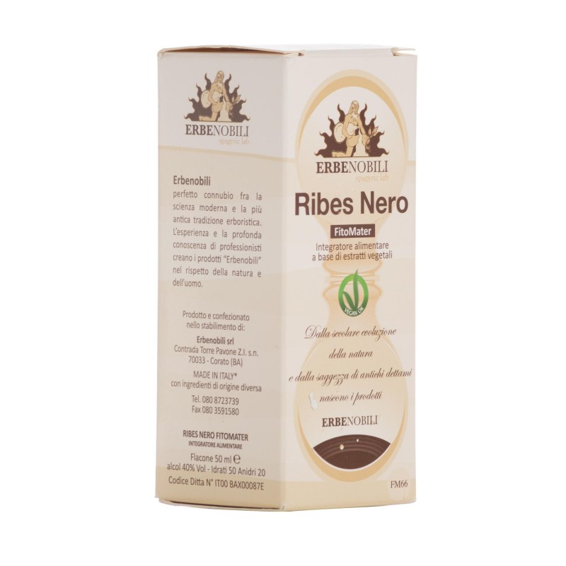 Erbenobili Fitomater Ribes Nero 50 Ml