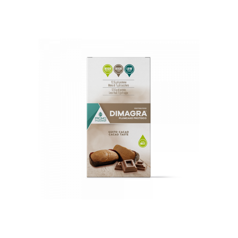 Promopharma Dimagra Plumcake Cioccolato 140 G