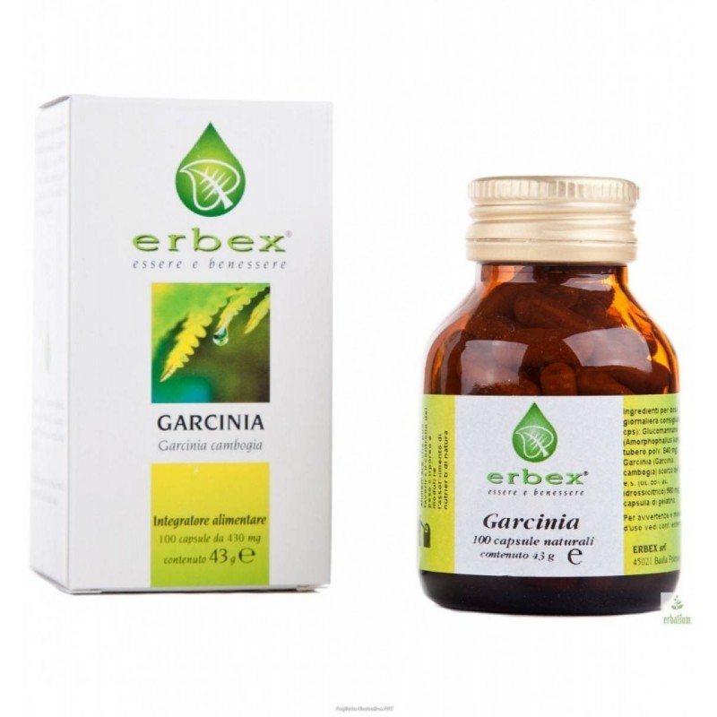 Erbex Garcinia 100 Capsule 430mg