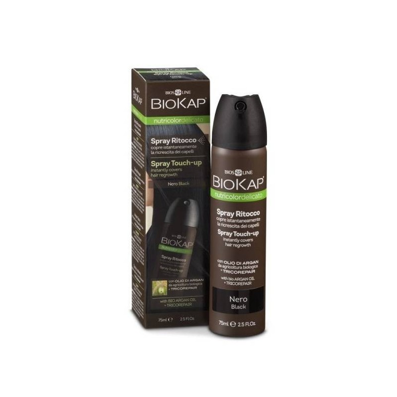 Bios Line Biokap Nutricdel Spray Ritocco Nero 75 Ml