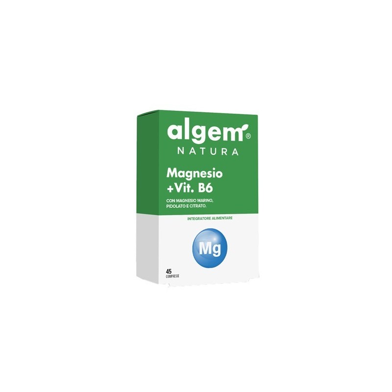 Algem Natura Magnesio + Vitamina B6 45 Compresse