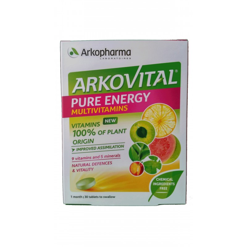 Arkofarm Arkovital Pure Energy 30 Compresse