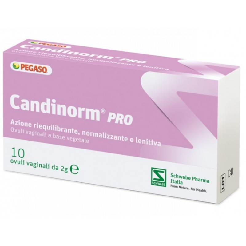 Schwabe Pharma Italia Candinorm Pro 10 Ovuli Vaginali