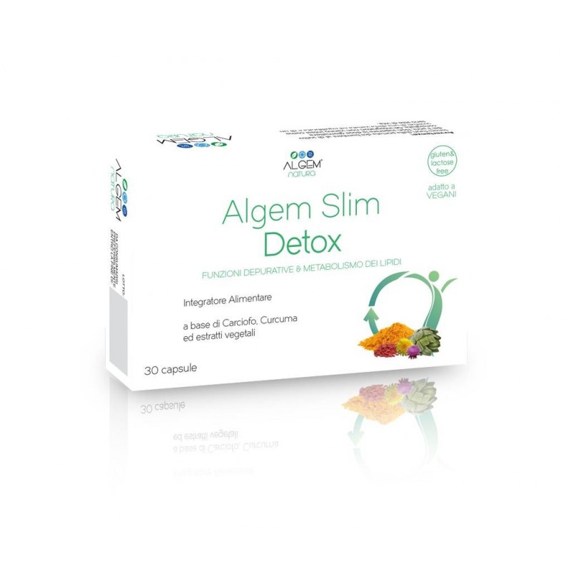 Algem Natura Slim Detox 30 Capsule Vegetali