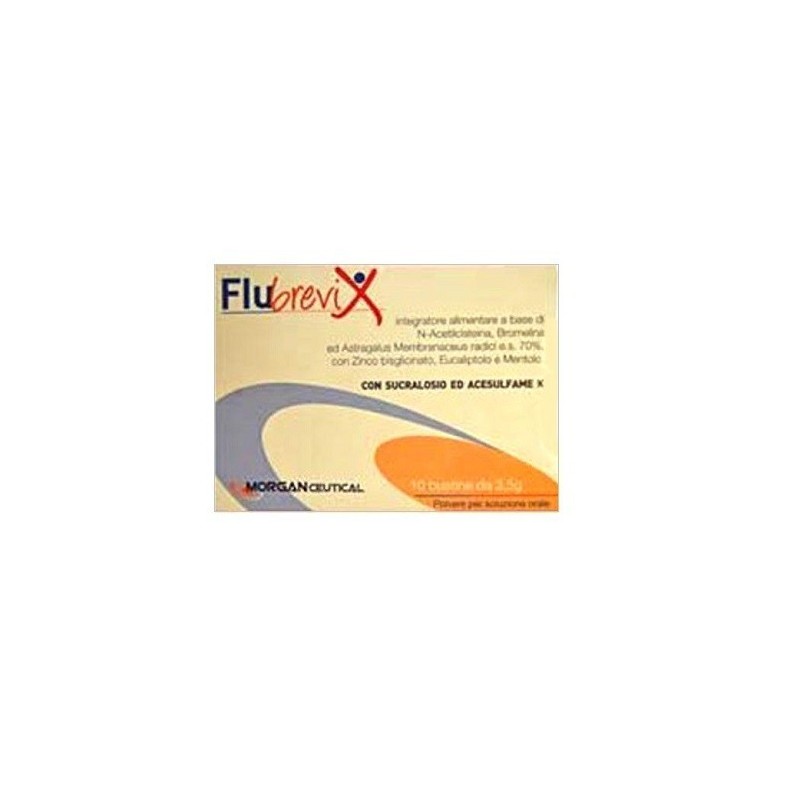 Morganceutical Flubrevix 10 Bustine 3,5 G