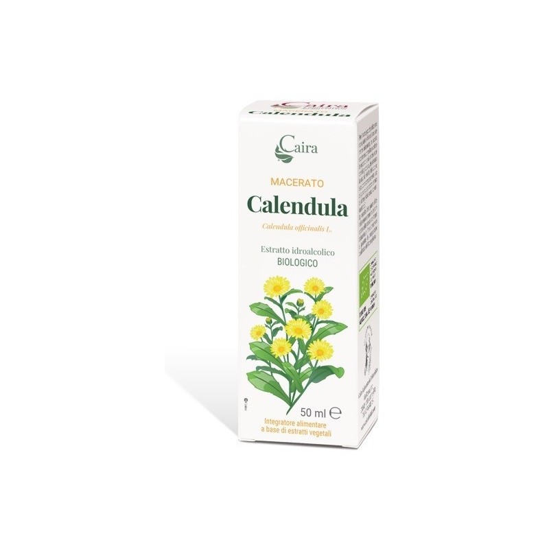 Caira Laboratorio Erboristico Caira Calendula Macerato Idroalcolico Bio Gocce 50 Ml