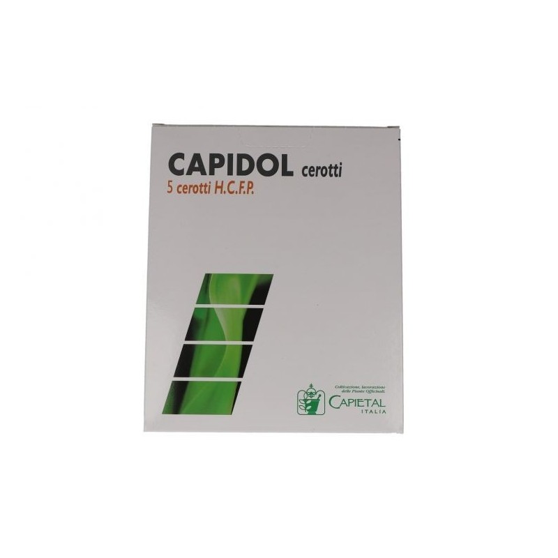 Capietal Italia Cerotto Dermico Capidol High Concentration Frozen Phospholipo 5 Cerotti