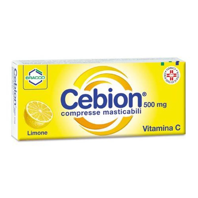 Compresse masticabili Cebion Mast Limone Vitamina c