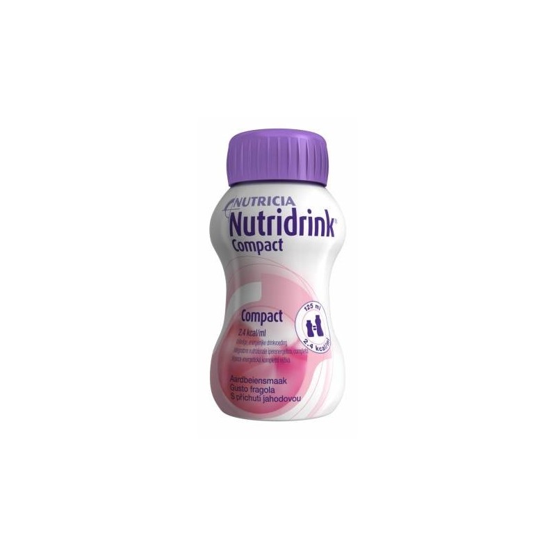 Danone Nutricia Soc. Ben. Nutridrink Compact Fragola 4x125 Ml