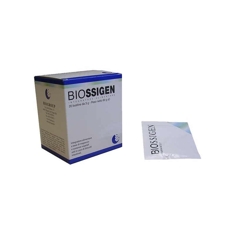 Biogroup Societa' Benefit Biossigen 20 Bustine 3 G