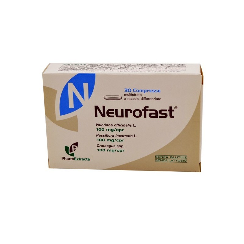 Pharmextracta Neurofast 30 Compresse 30 G