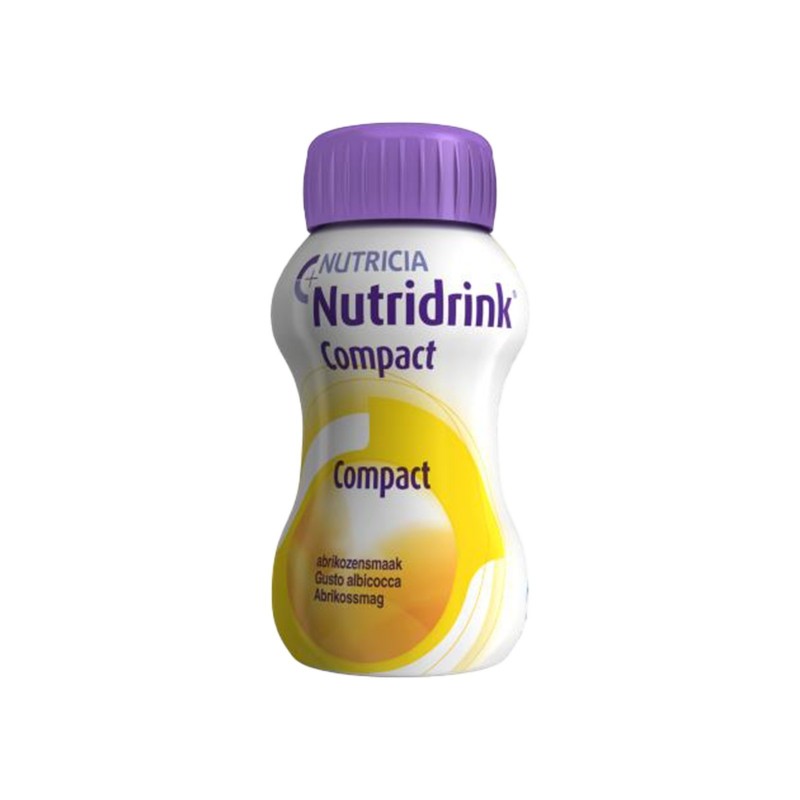 Danone Nutricia Soc. Ben. Nutricia Nutridrink Compact Gusto Albicocca 4 Bottiglie Da 125 Ml