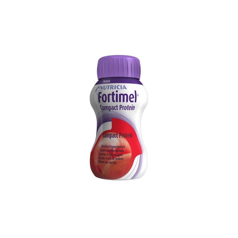 Danone Nutricia Soc. Ben. Nutricia Fortimel Compact Protein Gusto Frutti Di Bosco 4 Bottiglie Da 125 Ml