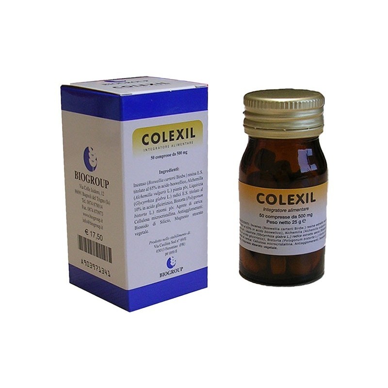 Biogroup Societa' Benefit Colexil 50 Compresse 500mg