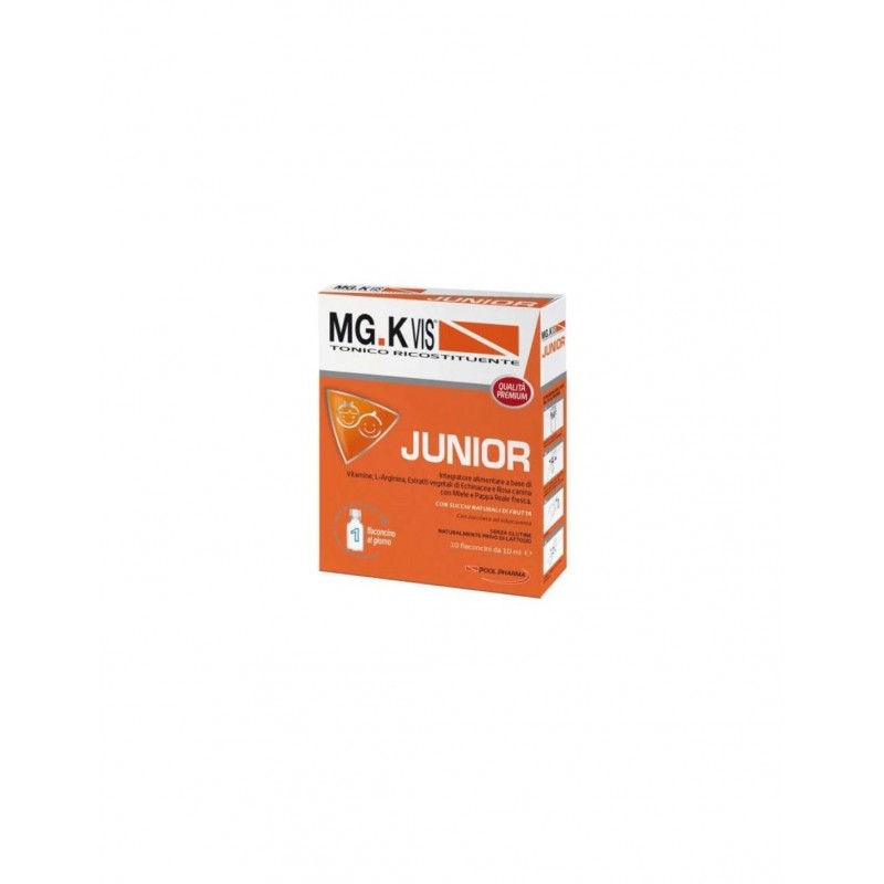 Pool Pharma Mgk Vis Tonico Ricostituente Junior 10 Flaconcini Da 10 Ml