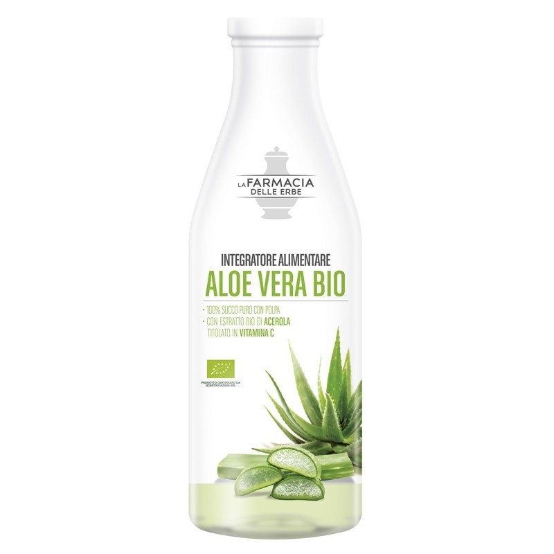 Farm. Delle Erbe Farmacia Delle Erbe Aloe Vera Succo Puro Bio 1000 Ml