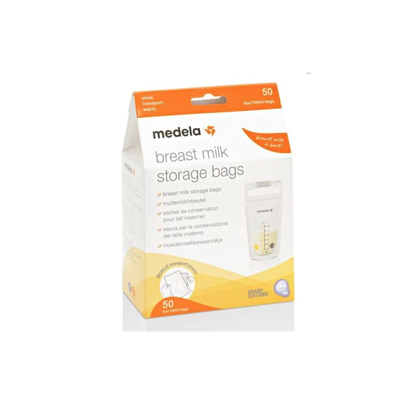 Medela Italia Storage Bags Sacca Per La Conservazione Del Latte Materno 50 Pezzi