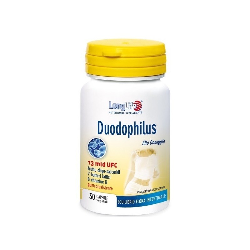 Longlife Duodophilus 30 Capsule Vegetali