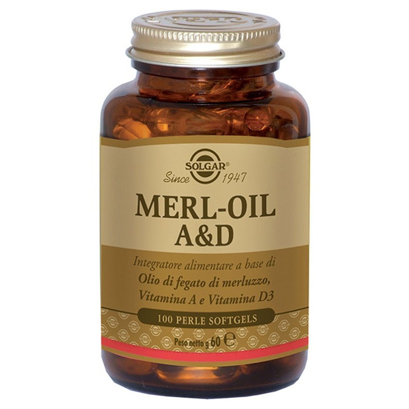 Solgar It. Multinutrient Merl Oil A&d 100 Perle Softgel