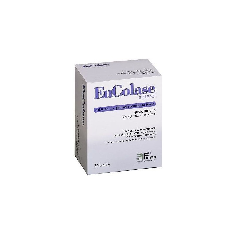 For Farma Eucolase Enterol 24 Bustine Da 4,34 G