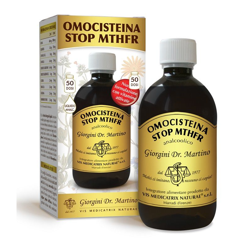 Dr. Giorgini Ser-vis Omocisteina Stop Mthfr Liquido Analcoolico 500 Ml