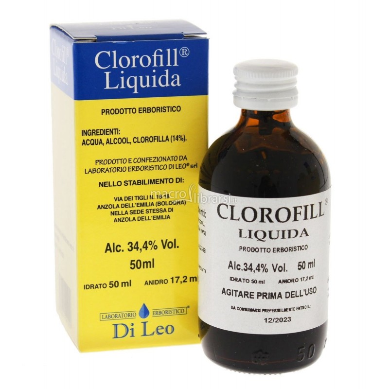 Laboratorio Erboristico Di Leo Clorofill Liquido 50 Ml Di Leo