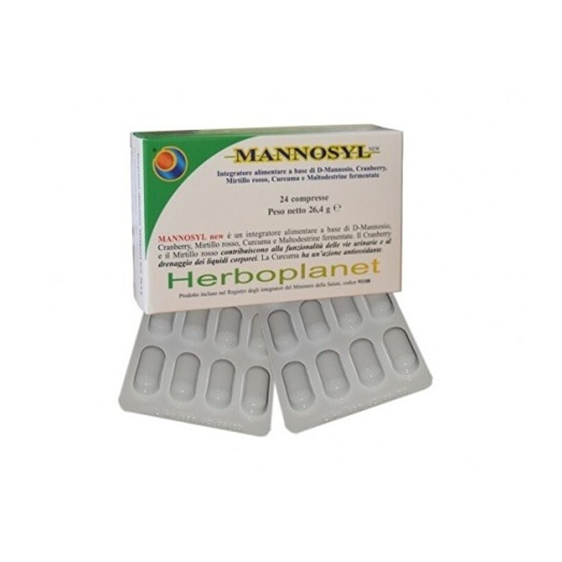 Herboplanet Mannosyl New 24 Compresse