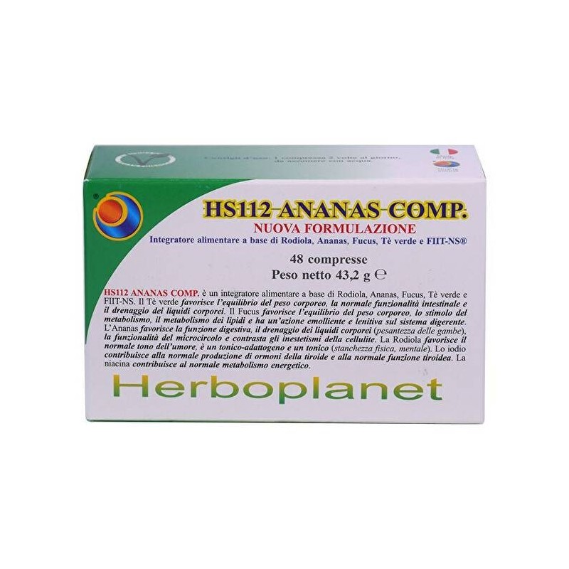 Herboplanet Hs112 Ananas Comp 48 Compresse