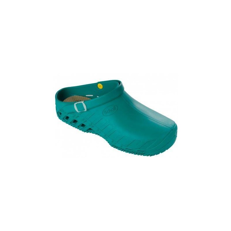 Scholl Shoes Clog Evo Tpr Unisex Emerald 37-38