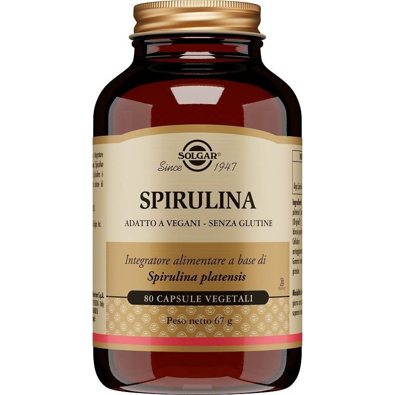 Solgar It. Multinutrient Spirulina 80 Capsule Veg